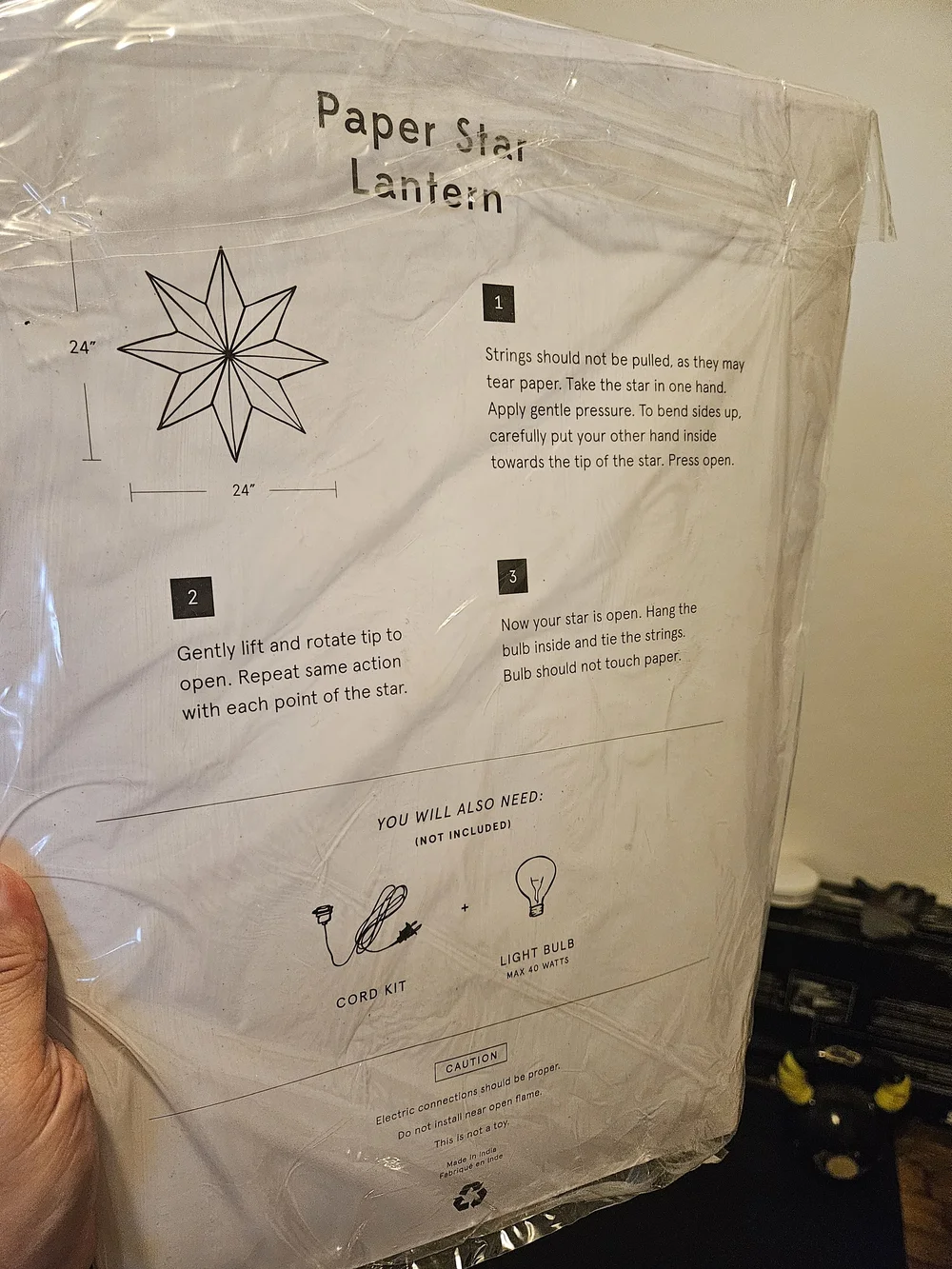 Paper Star Lantern - White (Paper Star Lantern)